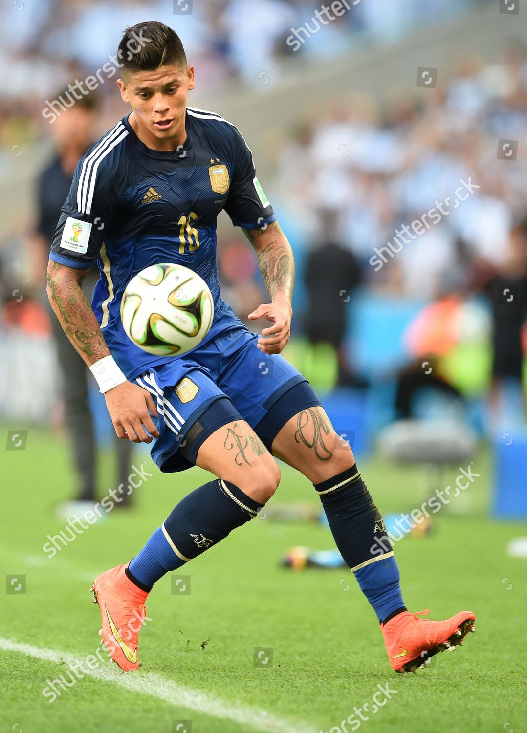 Marcos Rojo Argentina Action During Fifa World Editorial Stock Photo Stock Image Shutterstock