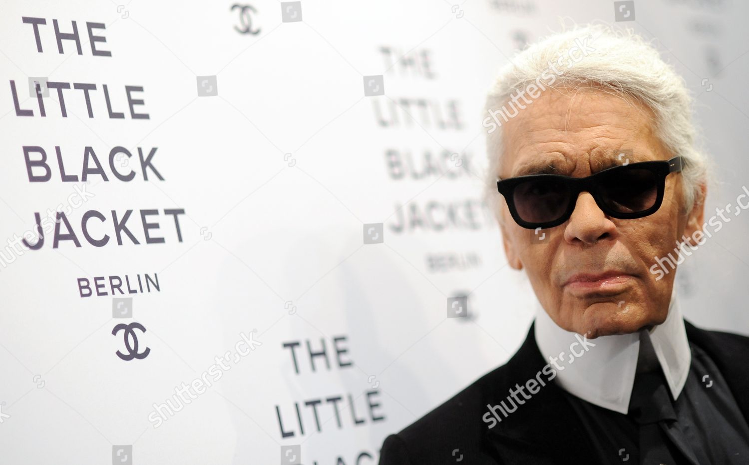 German Fashion Designer Karl Lagerfeld Arrives Editorial Stock Photo