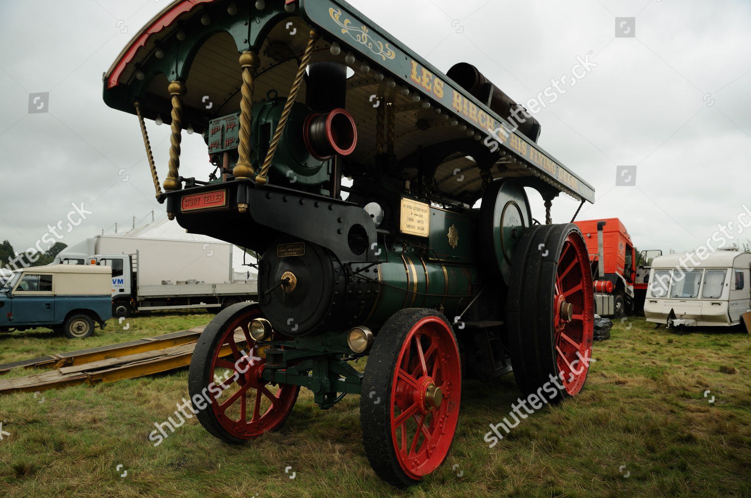 Steam Powered Traction Engine Show Editorial Stock Photo Stock Image