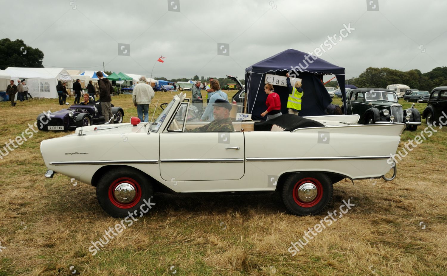 1960s Amphicar Amphibious Car Editorial Stock Photo - Stock Image