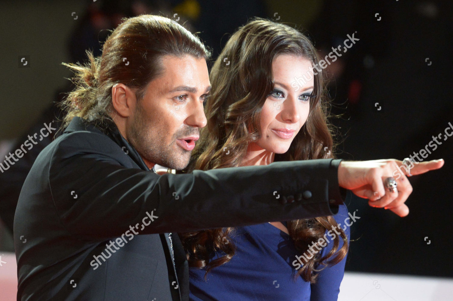 German Musician David Garrett L His Girlfriend Redaktionelles Stockfoto Stockbild Shutterstock