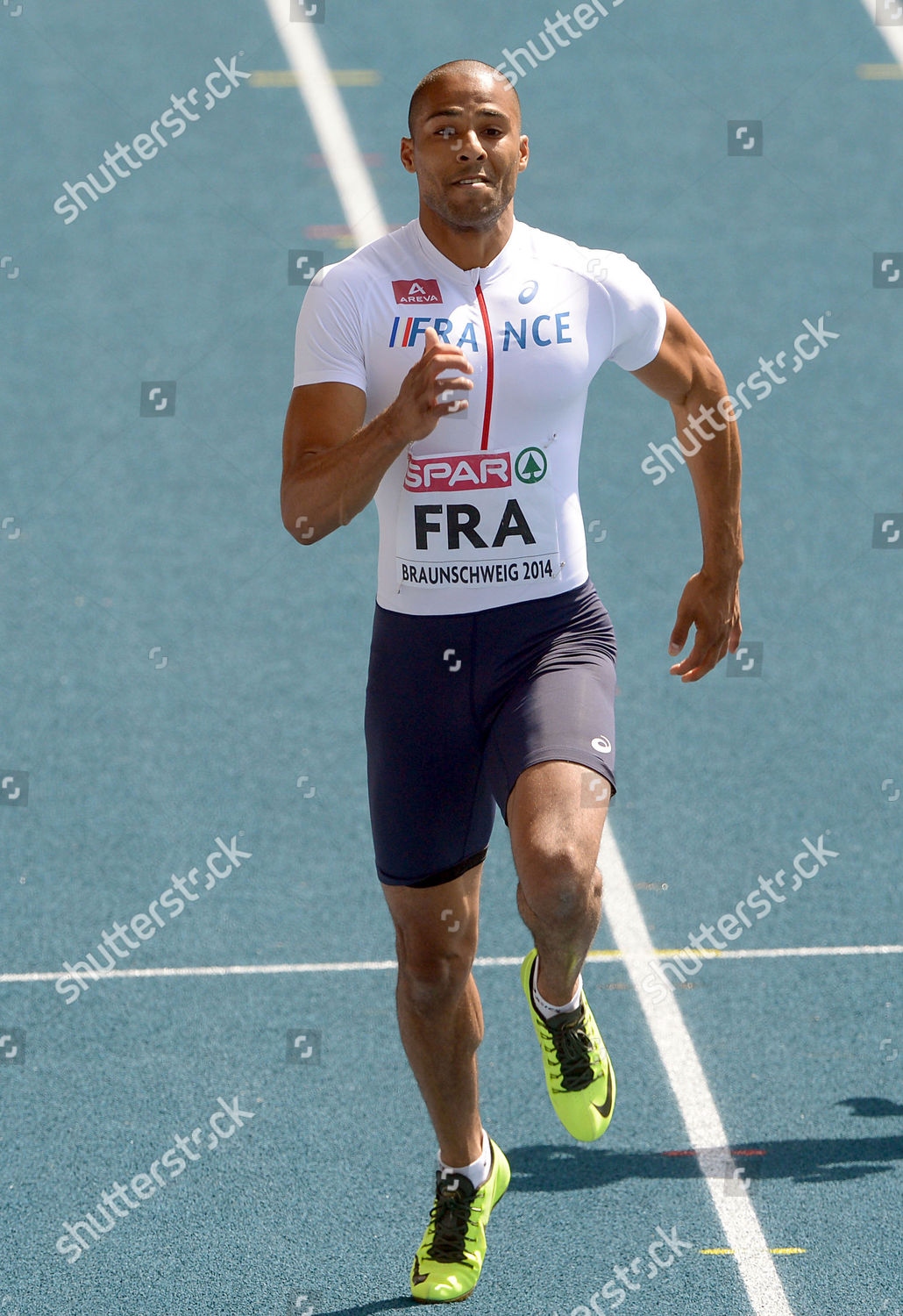 Frances Ben Bassaw Compets Mens 200m Editorial Stock Photo Stock