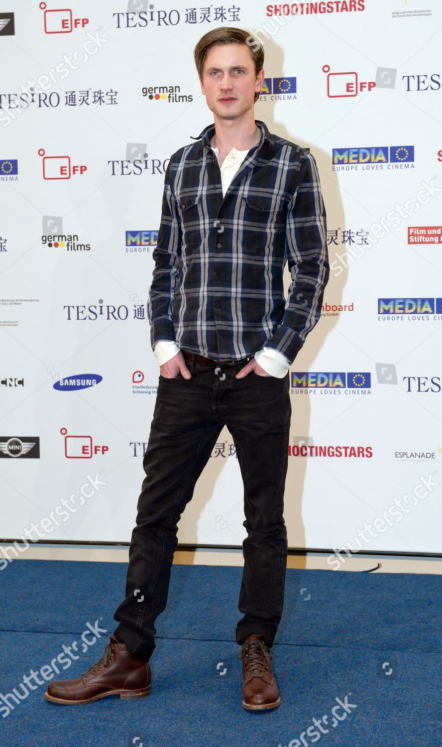 Danish Actor Mikkel Boe Folsgaard Poses Editorial Stock Photo - Stock ...