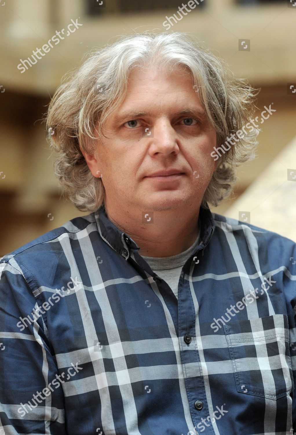 Austrian Director Wolfgang Murnberger Poses During Editorial Stock