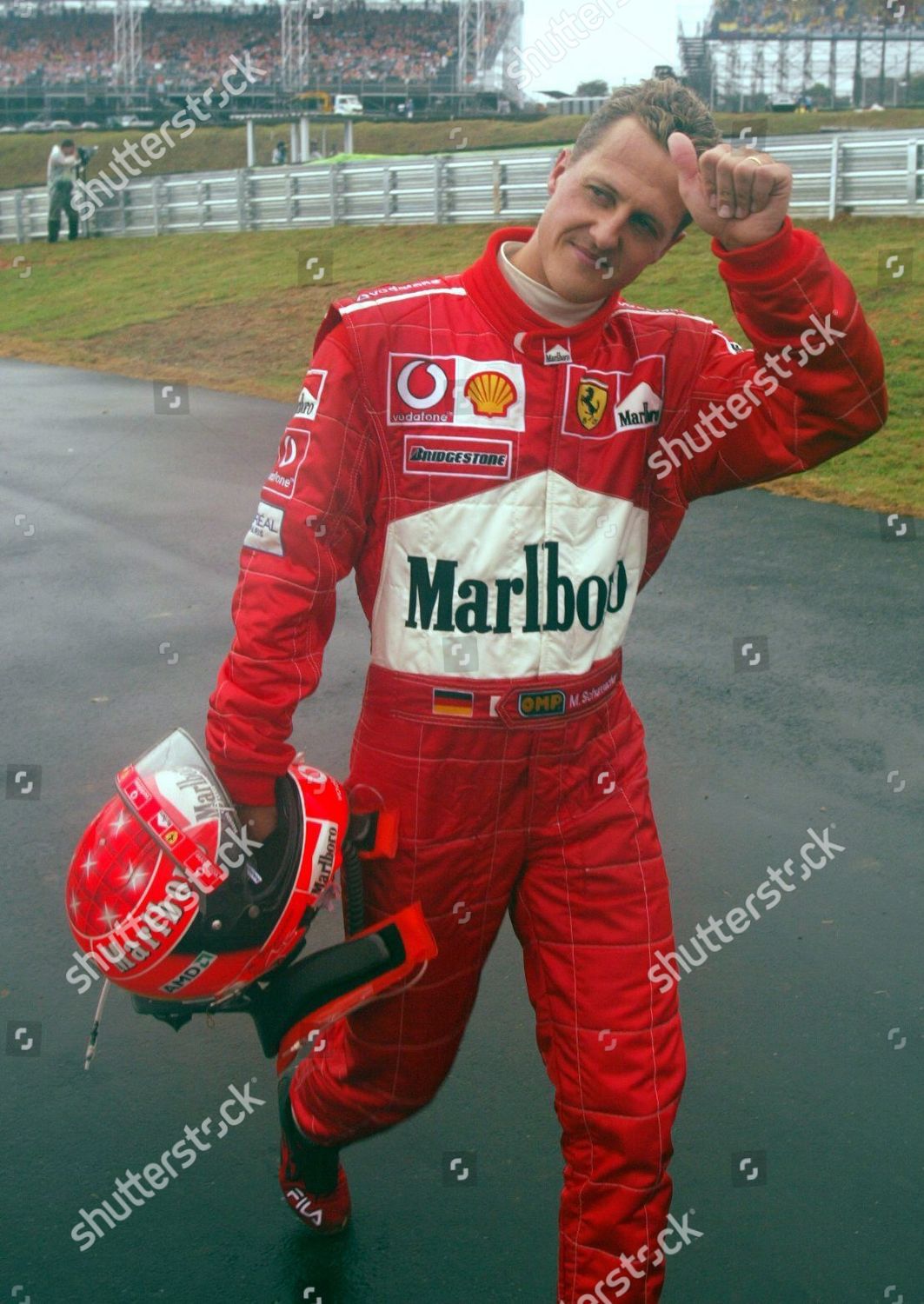 Der Deutsche Formel 1weltmeister Michael Schumacher Ferrari Editorial Stock Photo Stock Image Shutterstock