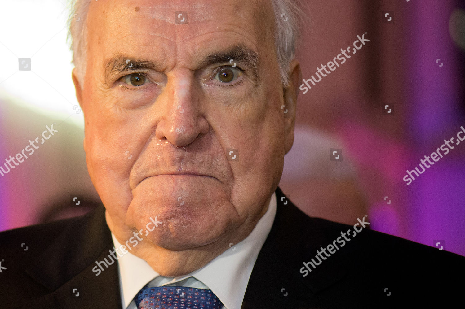 Former German Chancellor Helmut Kohl Attends Editorial Stock Photo ...