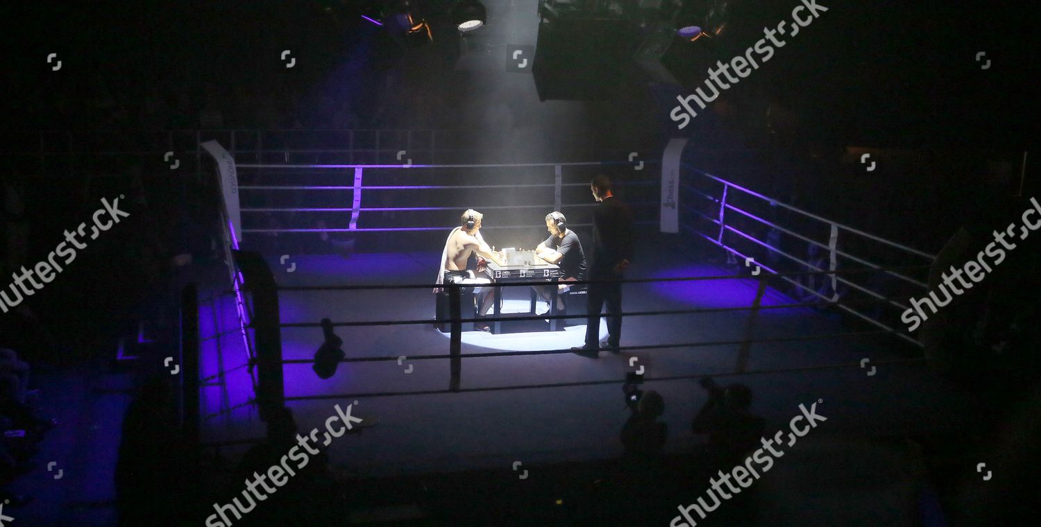 Middleweight Chessboxing World Champion Sven Rooch Editorial Stock