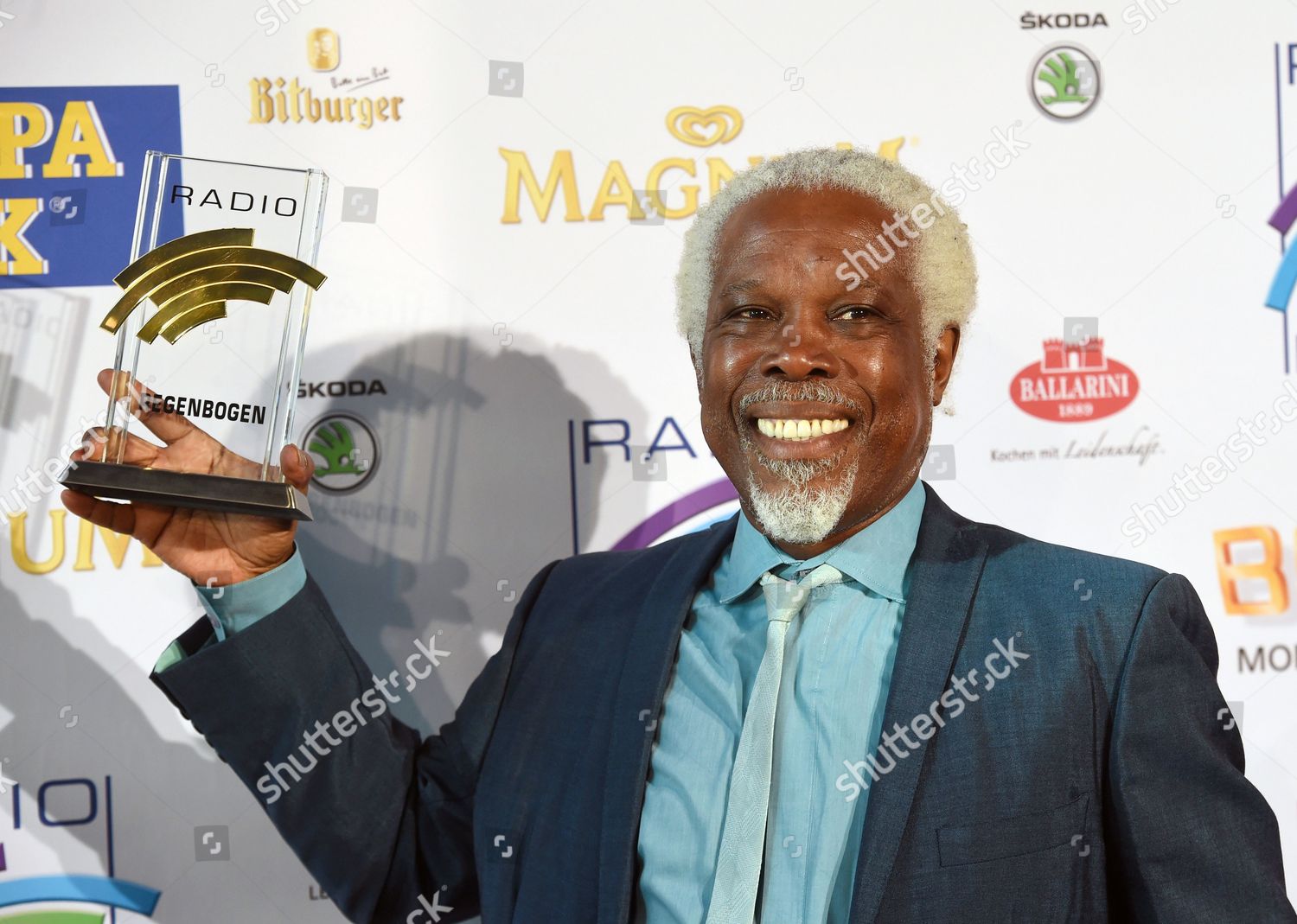 British Singer Billy Ocean Poses His Editorial Stock Photo - Stock