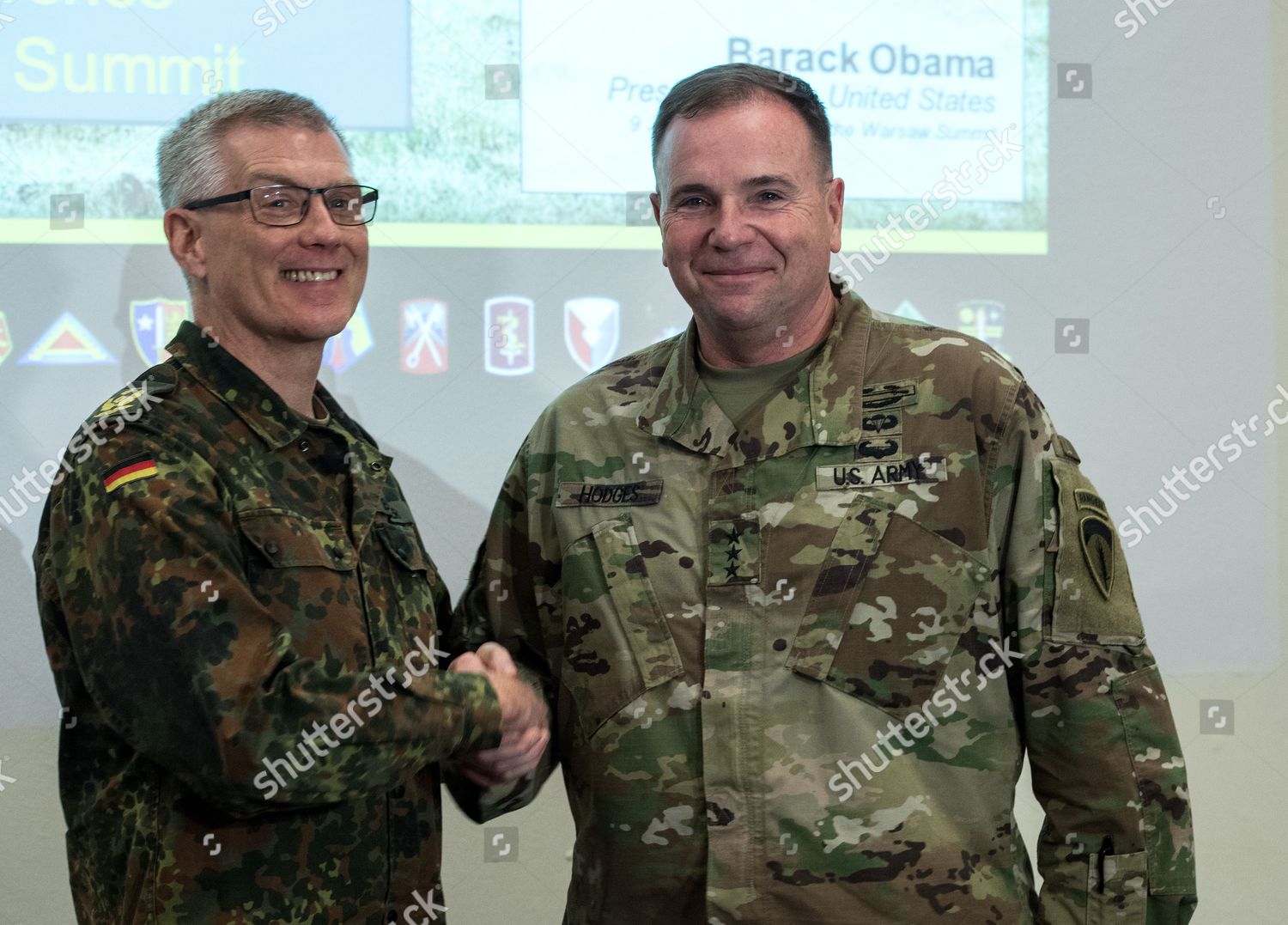 Deputy Chief Staff German Bundeswehr Joint Editorial Stock Photo ...