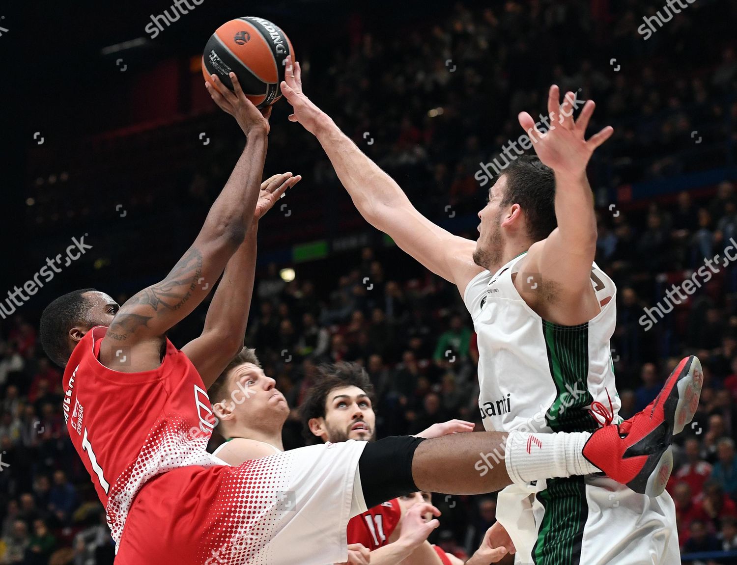 Ea7 Emporio Armani Milan Jamel Mclean Editorial Stock Photo Stock