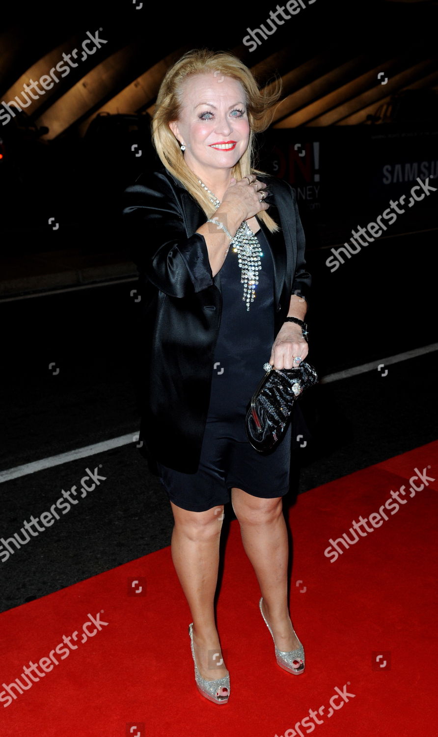 Australian Actress Jacki Weaver Arrives Inaugural Editorial Stock Photo