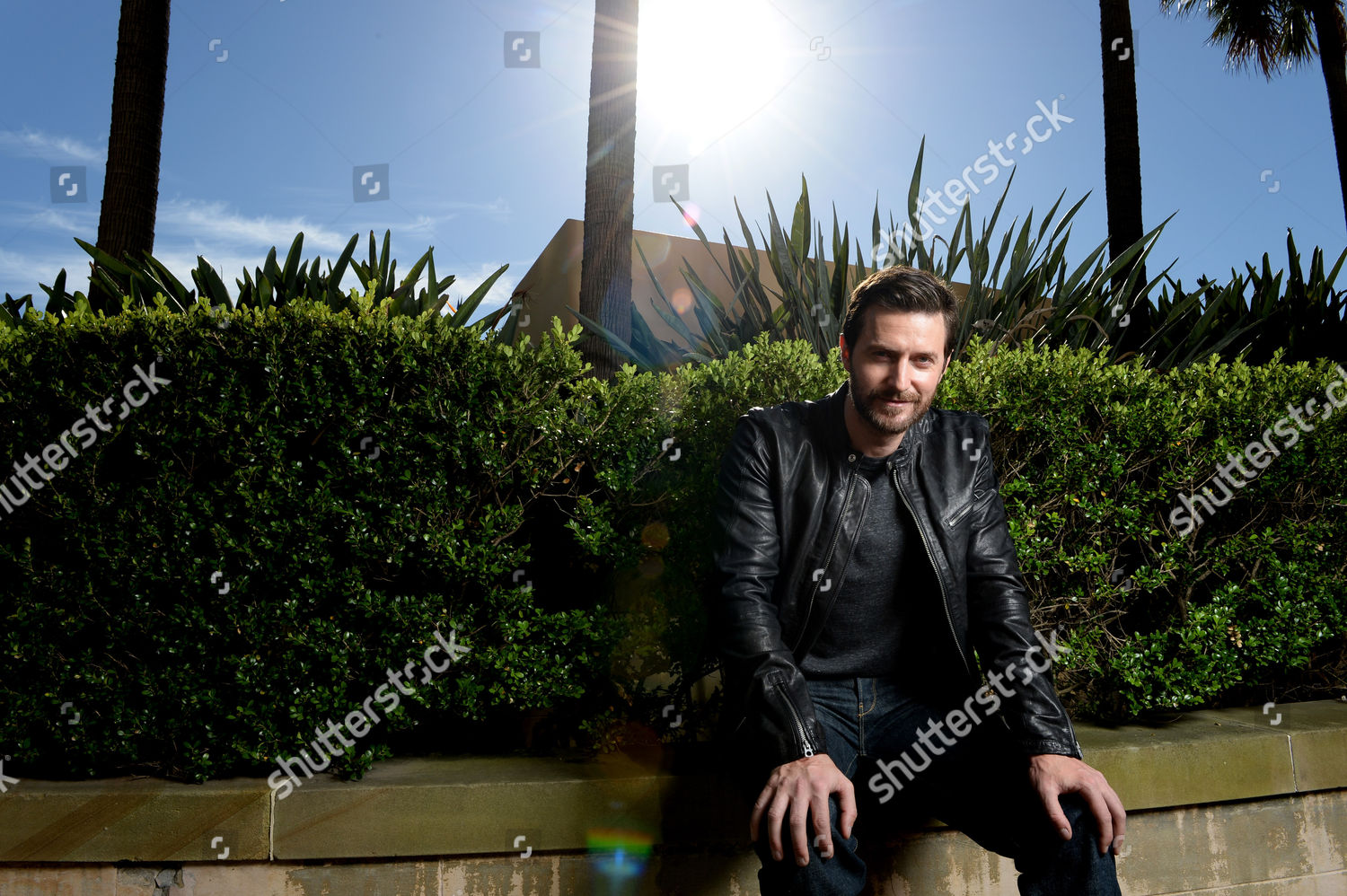 English Actor Richard Armitage Poses Photographs Editorial Stock Photo