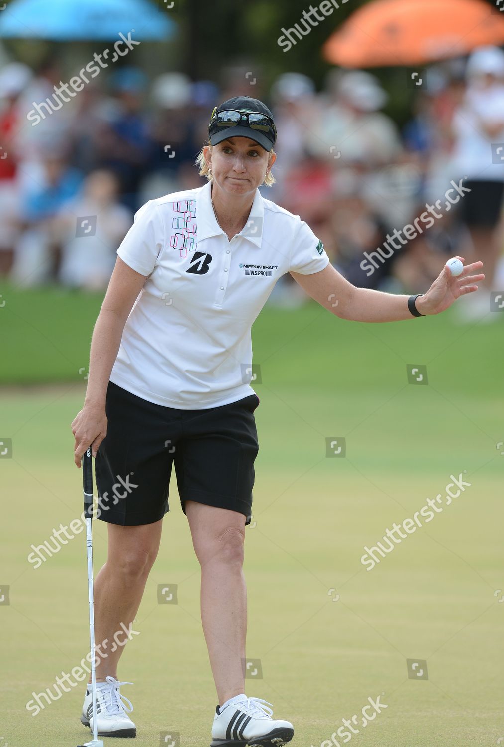 Australian Golfer Karrie Webb Celebrates Her Editorial Stock Photo ...