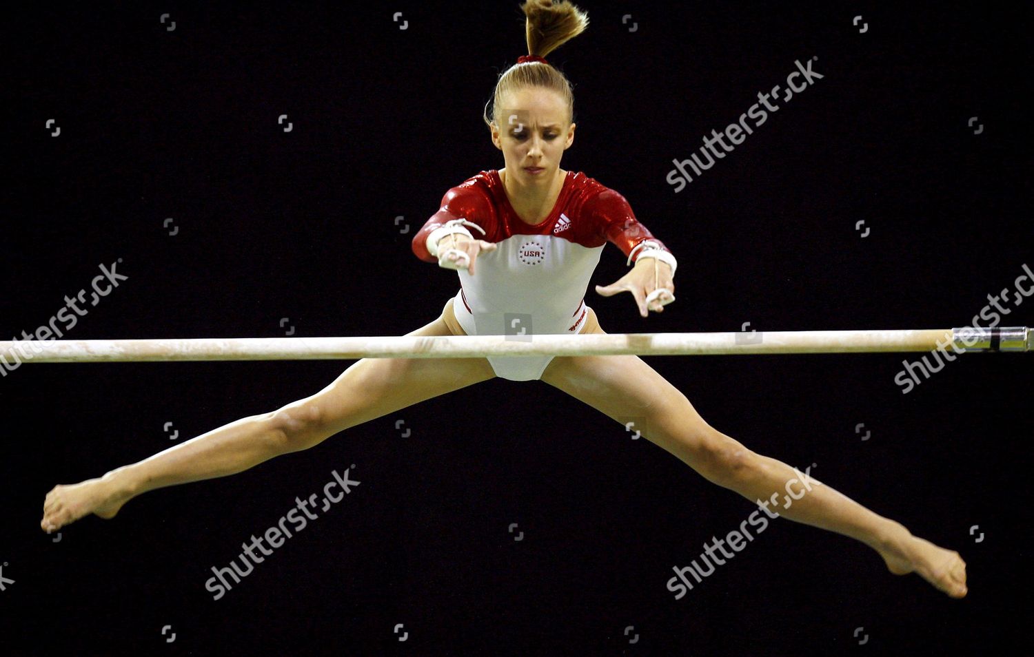 Usas Anastasia Liukin Competes Womans Final Editorial Stock Photo ...
