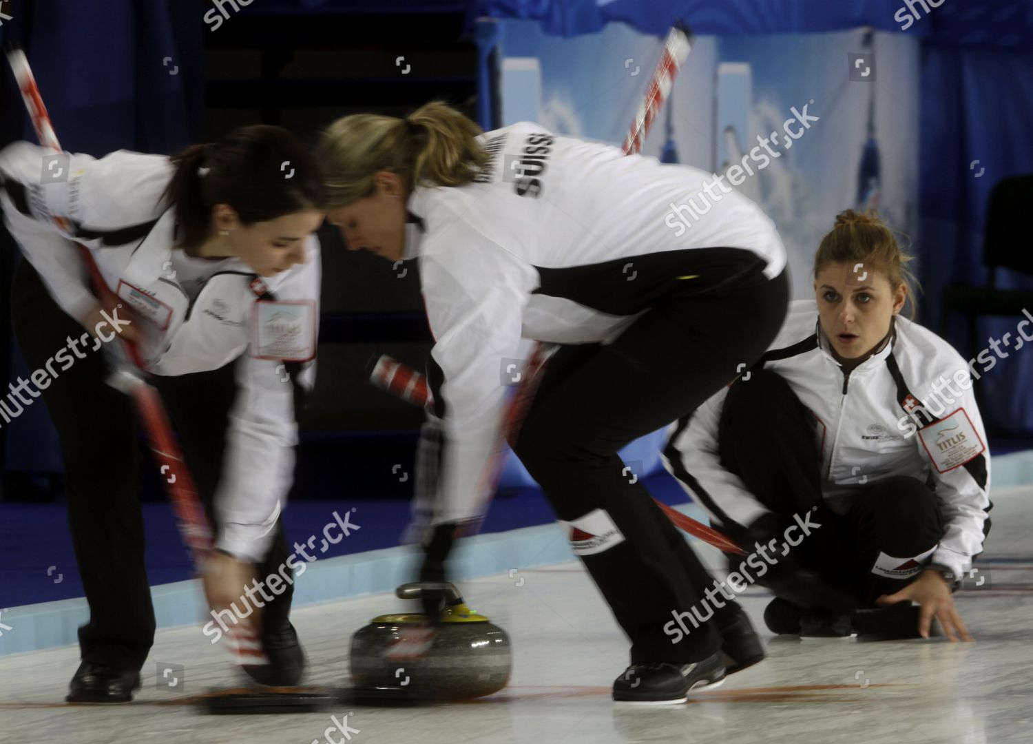 Esther Neuenschwander L Sandra Gantenbein Marlene Editorial Stock Photo