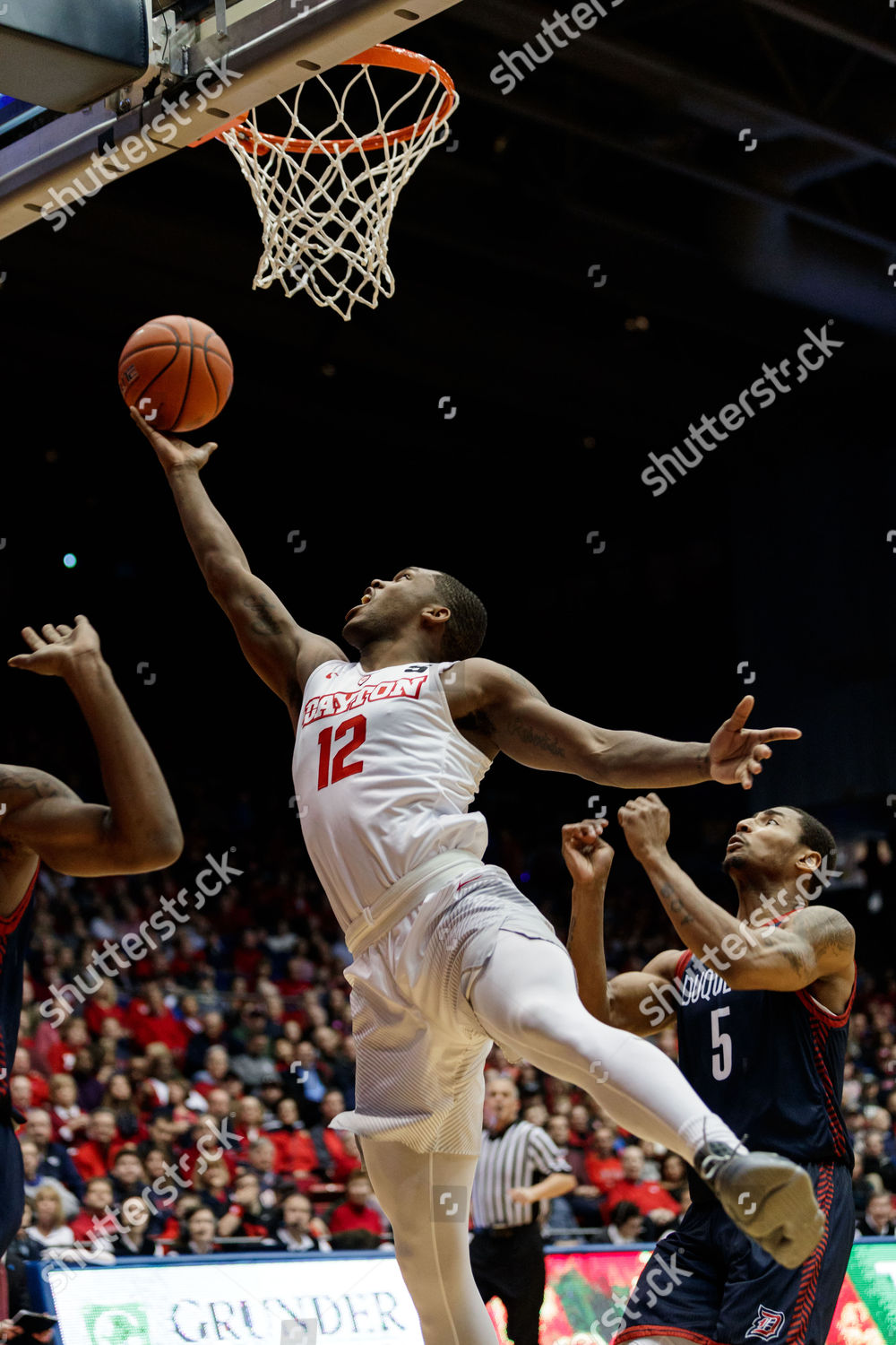 Th Dayton Flyers Guard Trey Landers Editorial Stock Photo - Stock Image 