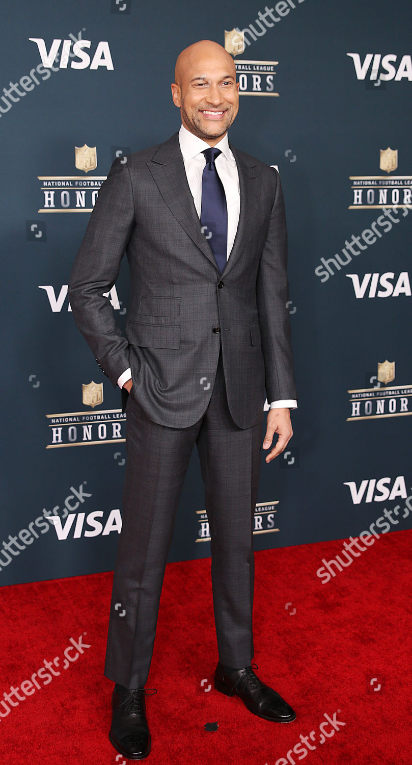 Nfl Honors Host Comedian Keeganmichael Key Editorial Stock Photo