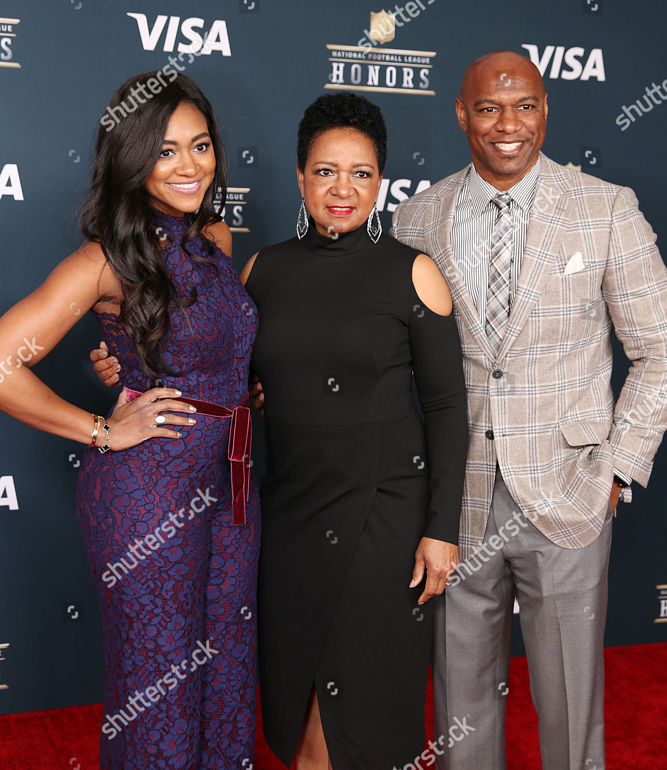 Walter Payton Family On Red Carpet Editorial Stock Photo - Stock Image 