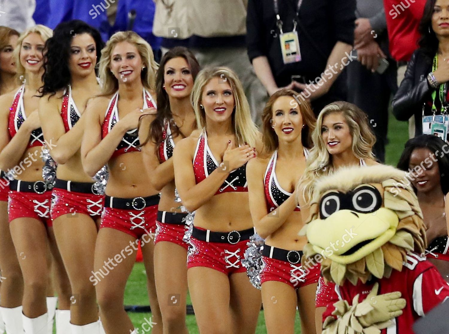 Atlanta Falcons Cheerleaders vs. New England Patriots Cheerleaders