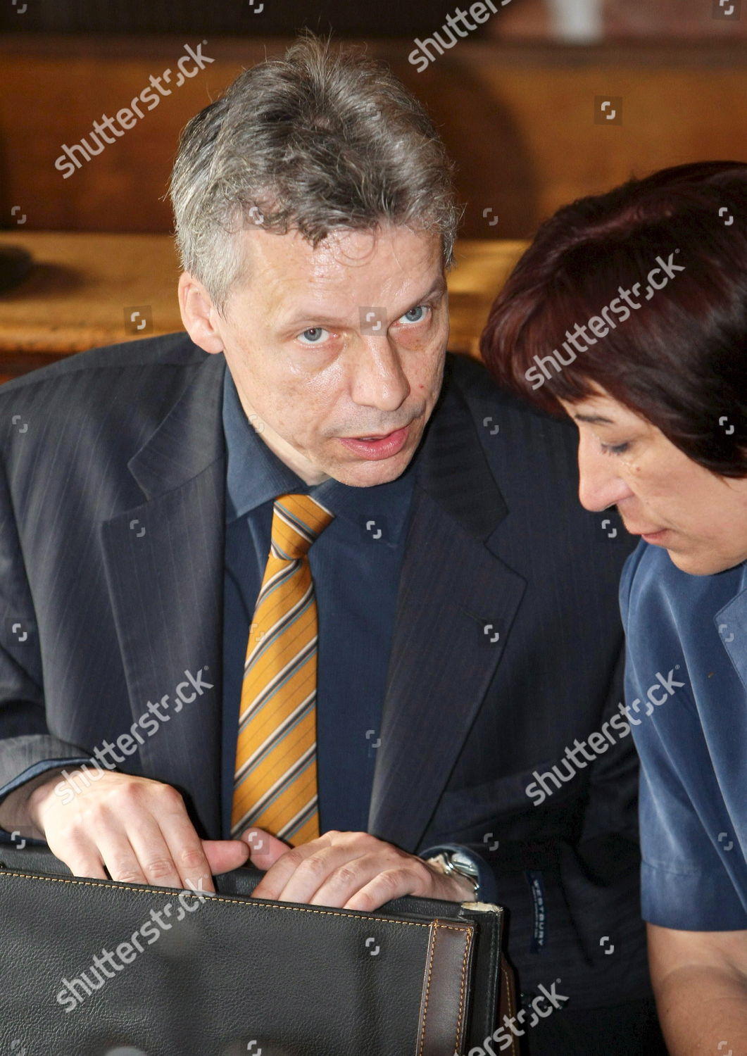 Didier Mahy Father Nathalie Pictured On Editorial Stock Photo - Stock ...