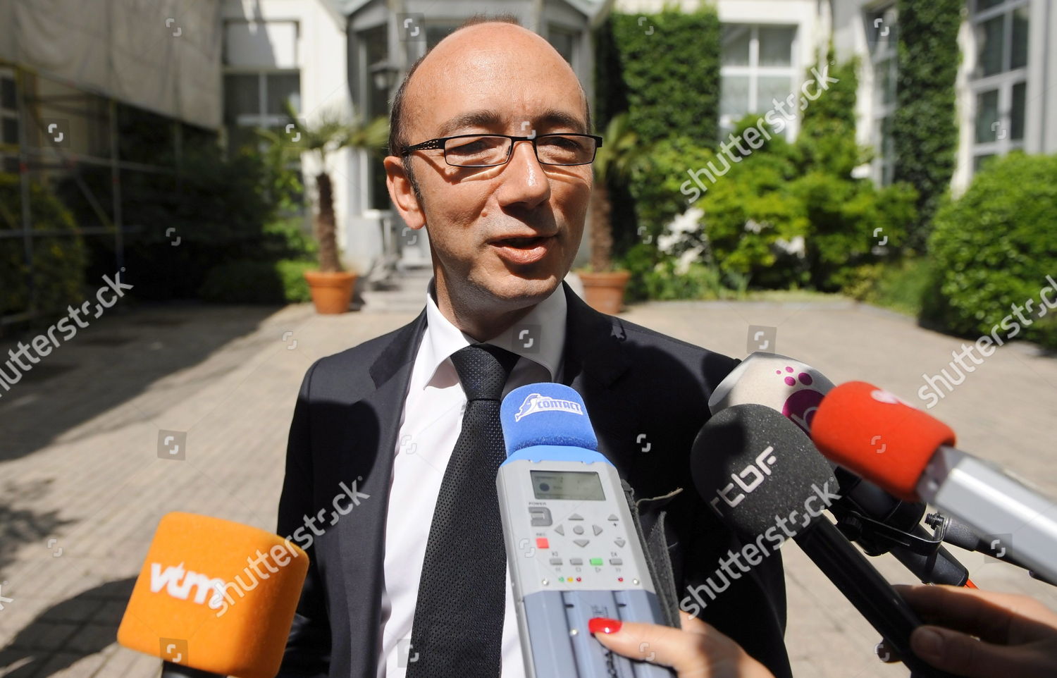 Walloon Minister President Rudy Demotte Leaves After Editorial Stock Photo Stock Image Shutterstock