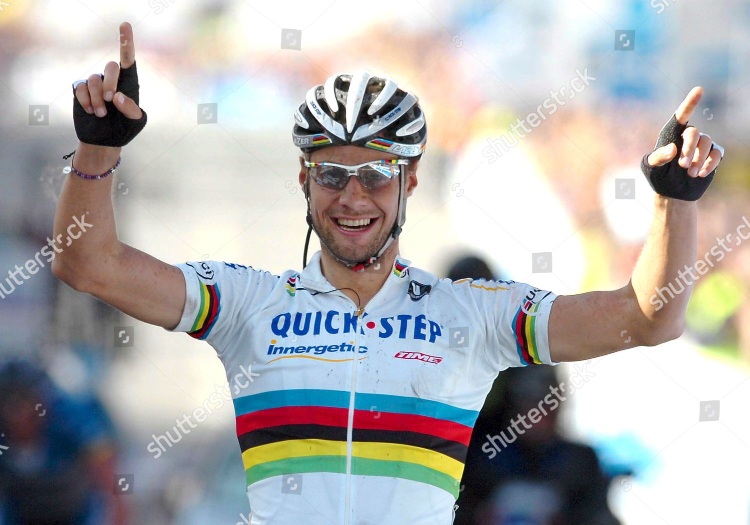 Belgian World Champion Tom Boonen Celebrates Editorial Stock Photo ...