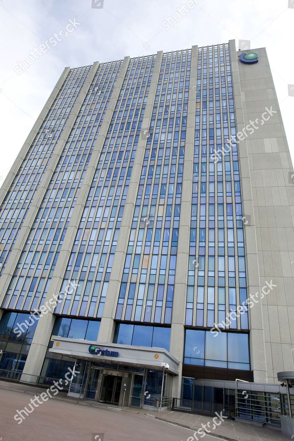 Outside View Fortum Corporation House Keilaniem Editorial Stock Photo ...