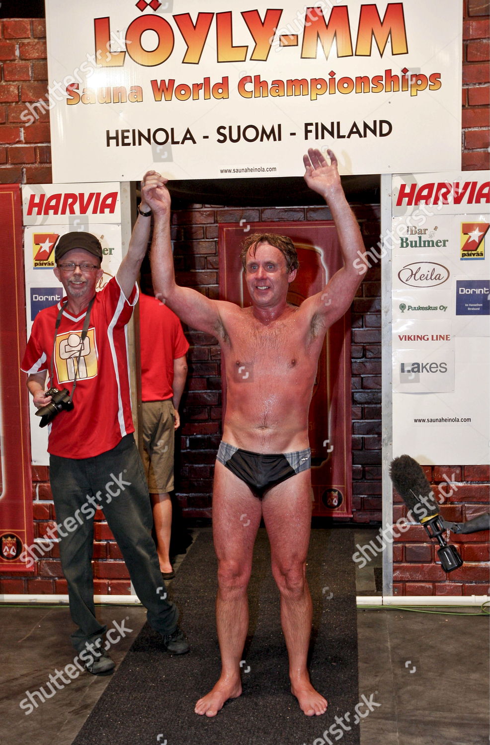 Ekstrem fattigdom Slette pude Winner Finlands Bjarne Hermansson Celebrates After Winning Editorial Stock  Photo - Stock Image | Shutterstock