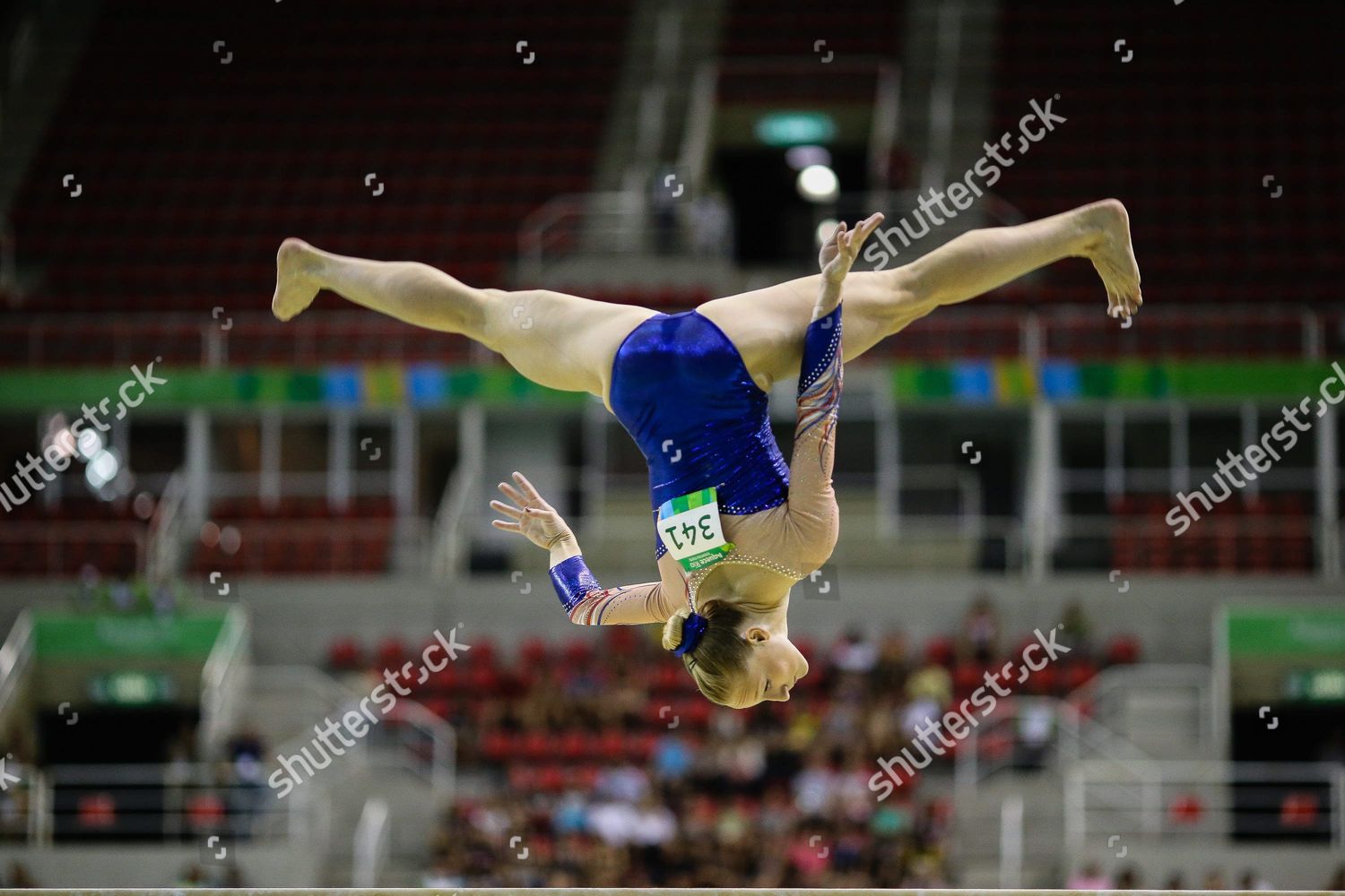 French Gymnast Marine Brevet Action During Editorial Stock Photo ...