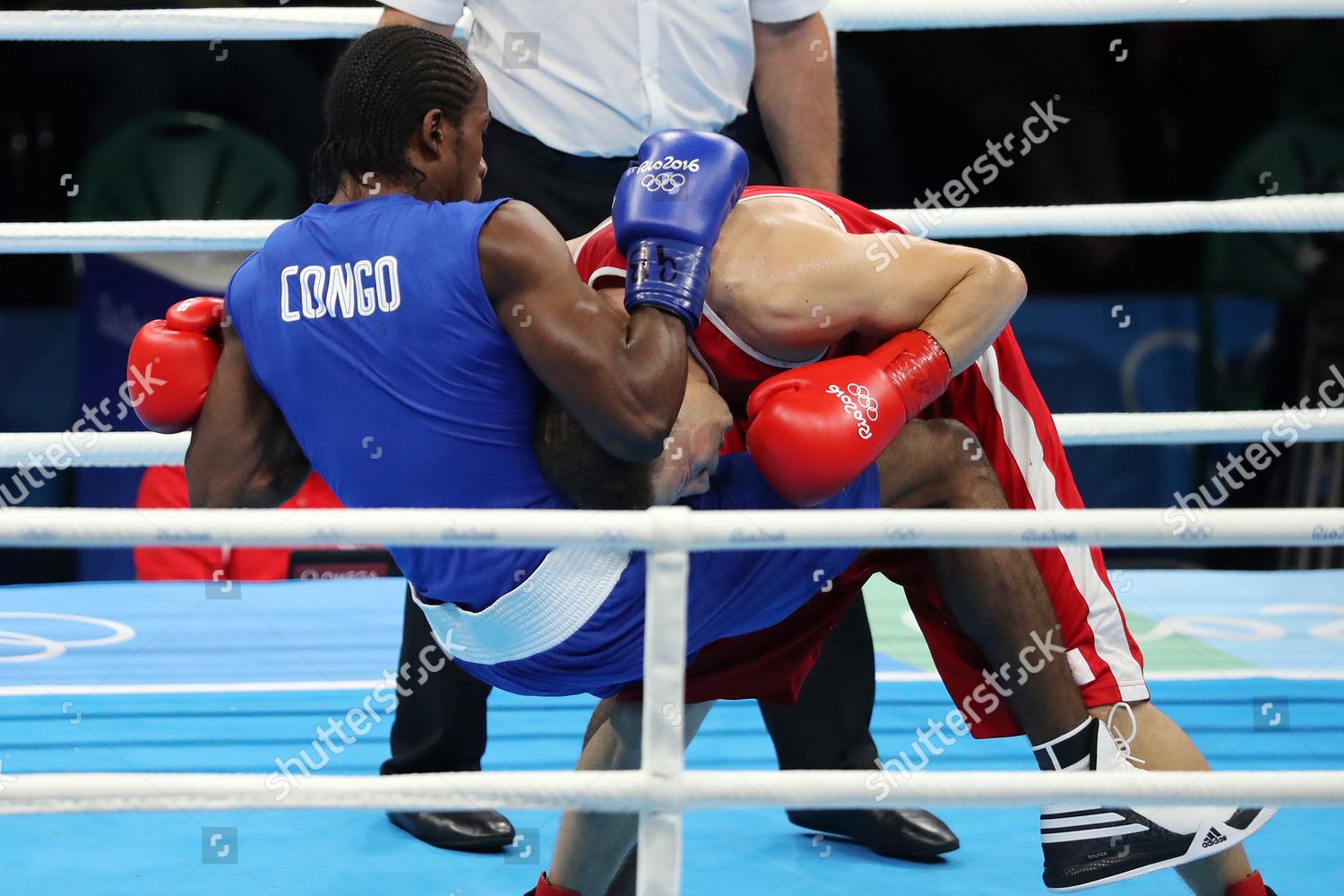 Ilyas Abbadi Red Algeria Fights Against Editorial Stock Photo Stock