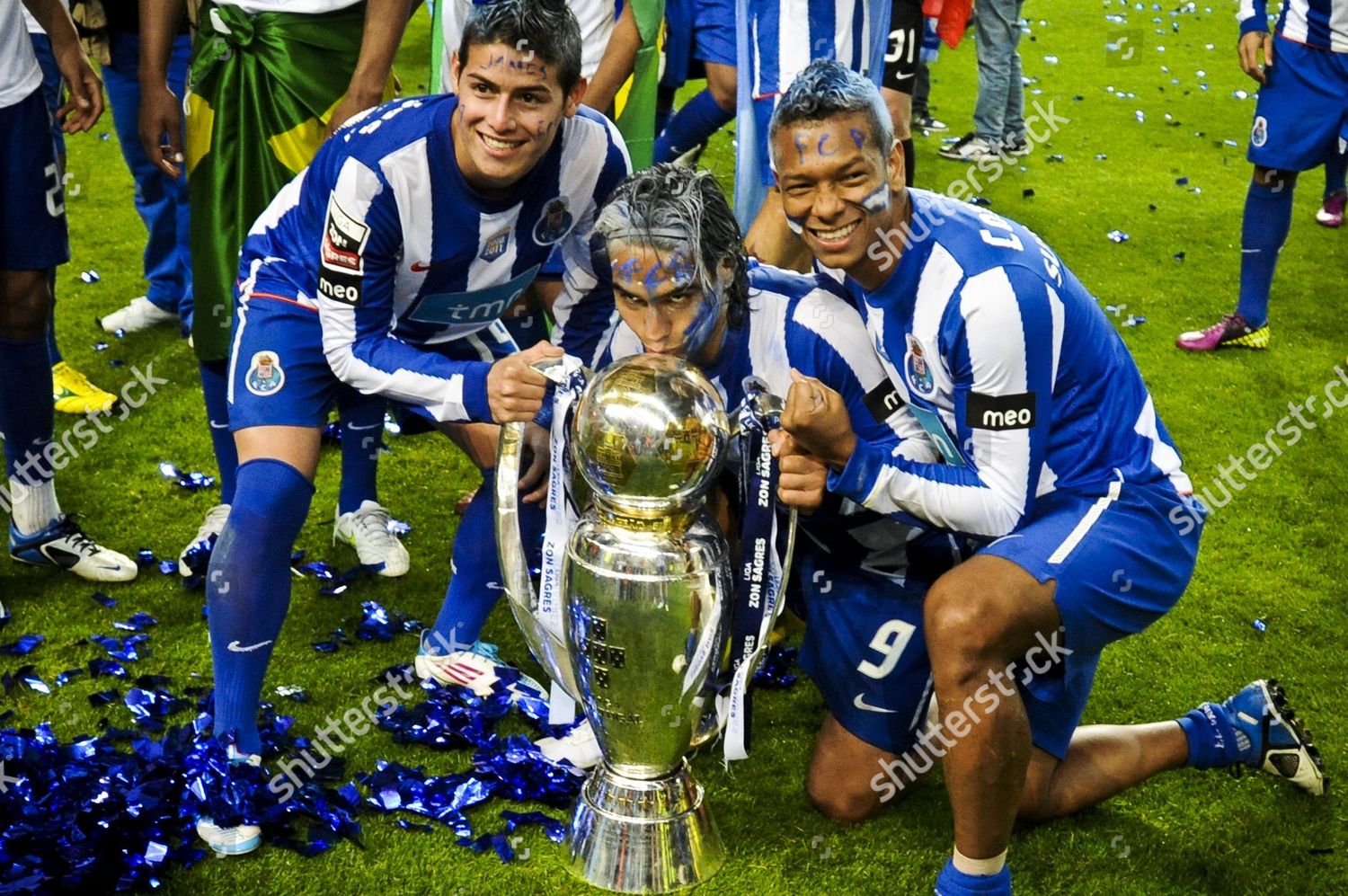 Fc Porto Players Lr James Rodriguez Falcao Editorial Stock Photo Stock Image Shutterstock