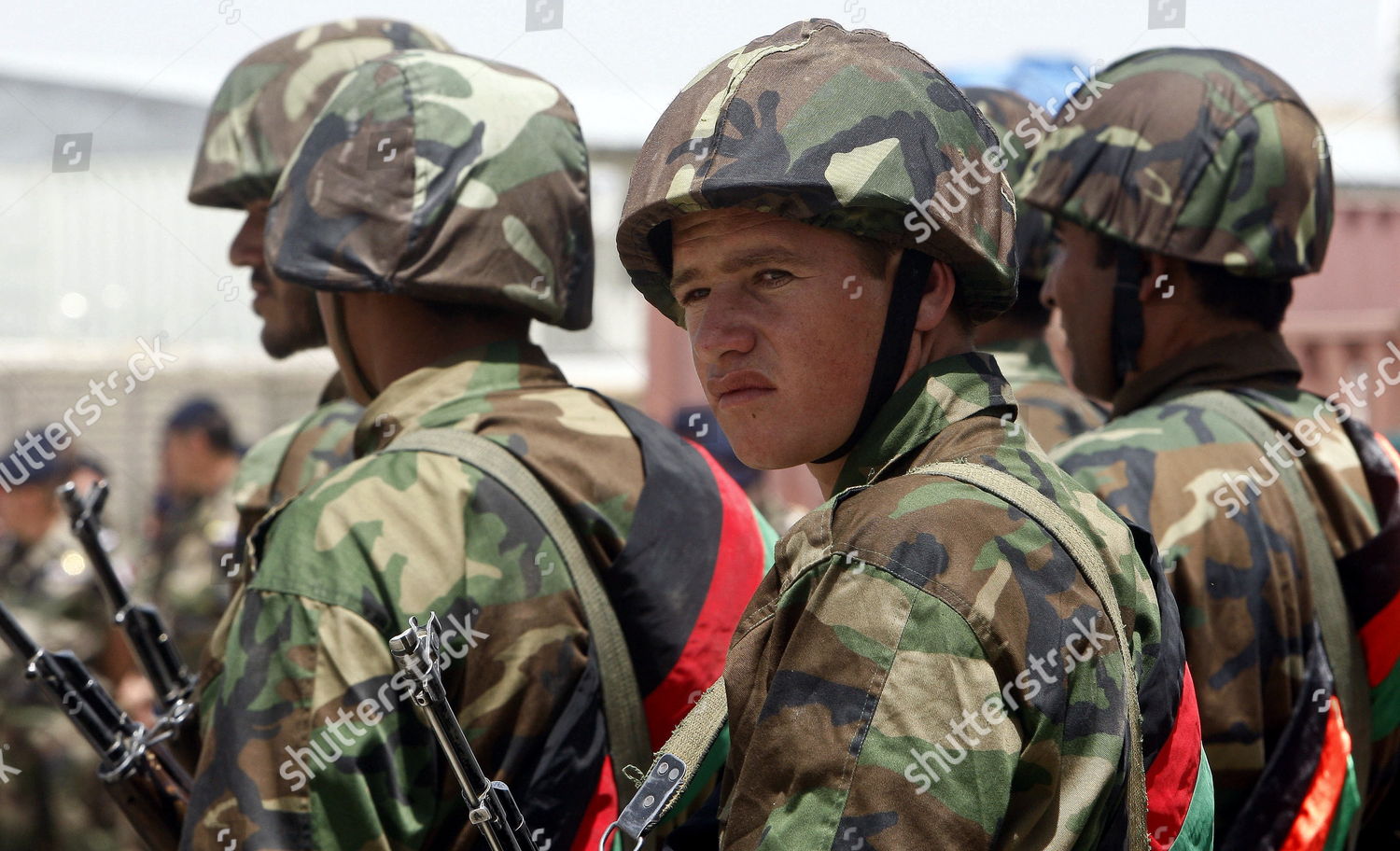 Afghan Soldiers Ana Afghanistan National Army Editorial Stock Photo ...