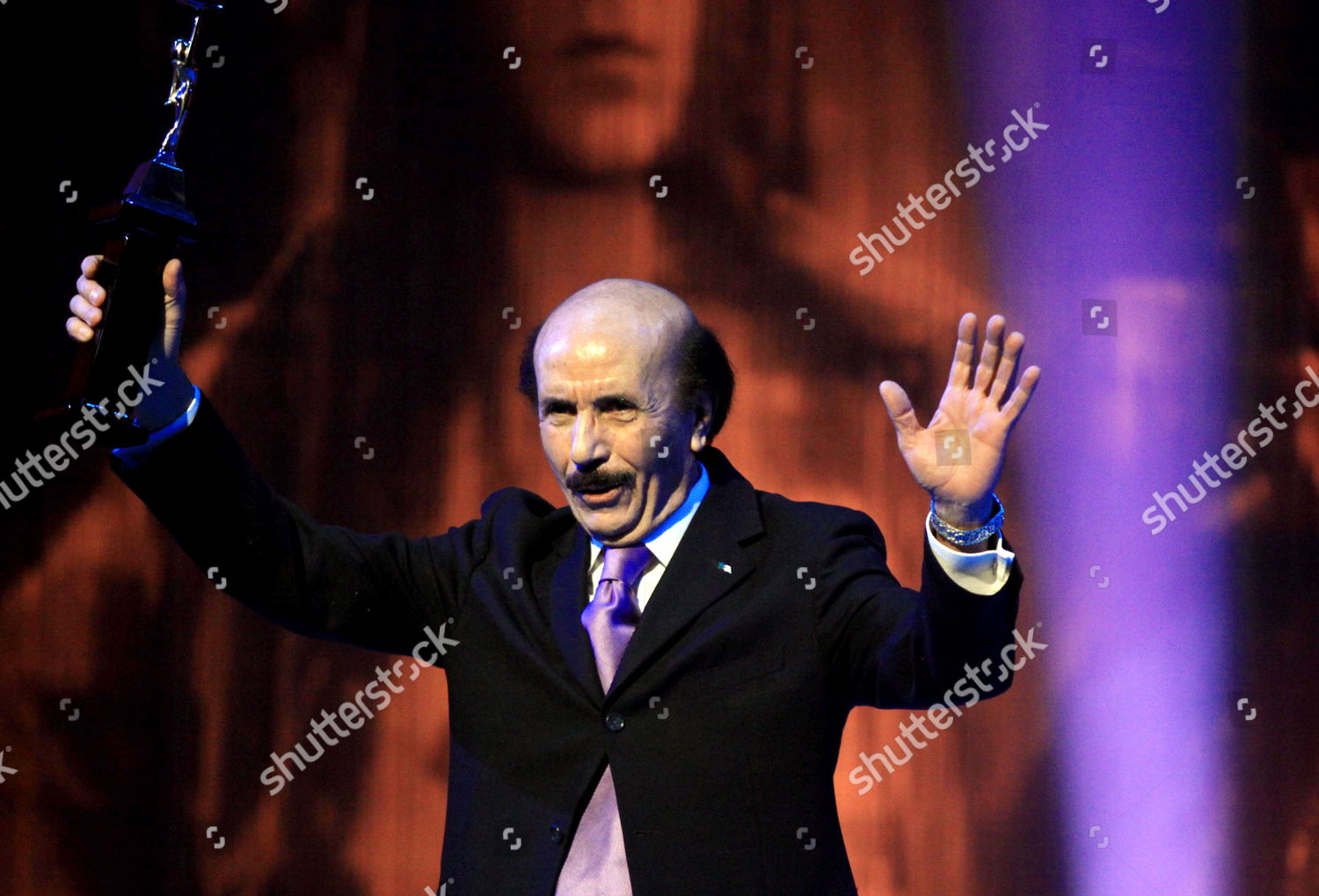 Algerian Director Ahmed Rashdan Receives Honorary Editorial Stock Photo ...