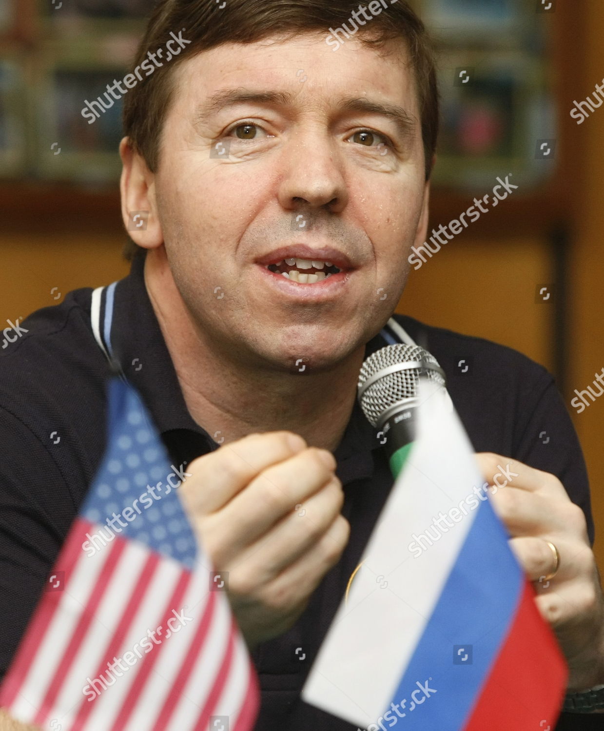 Nasa Us Astronaut Michael Barratt Answers Editorial Stock Photo - Stock ...