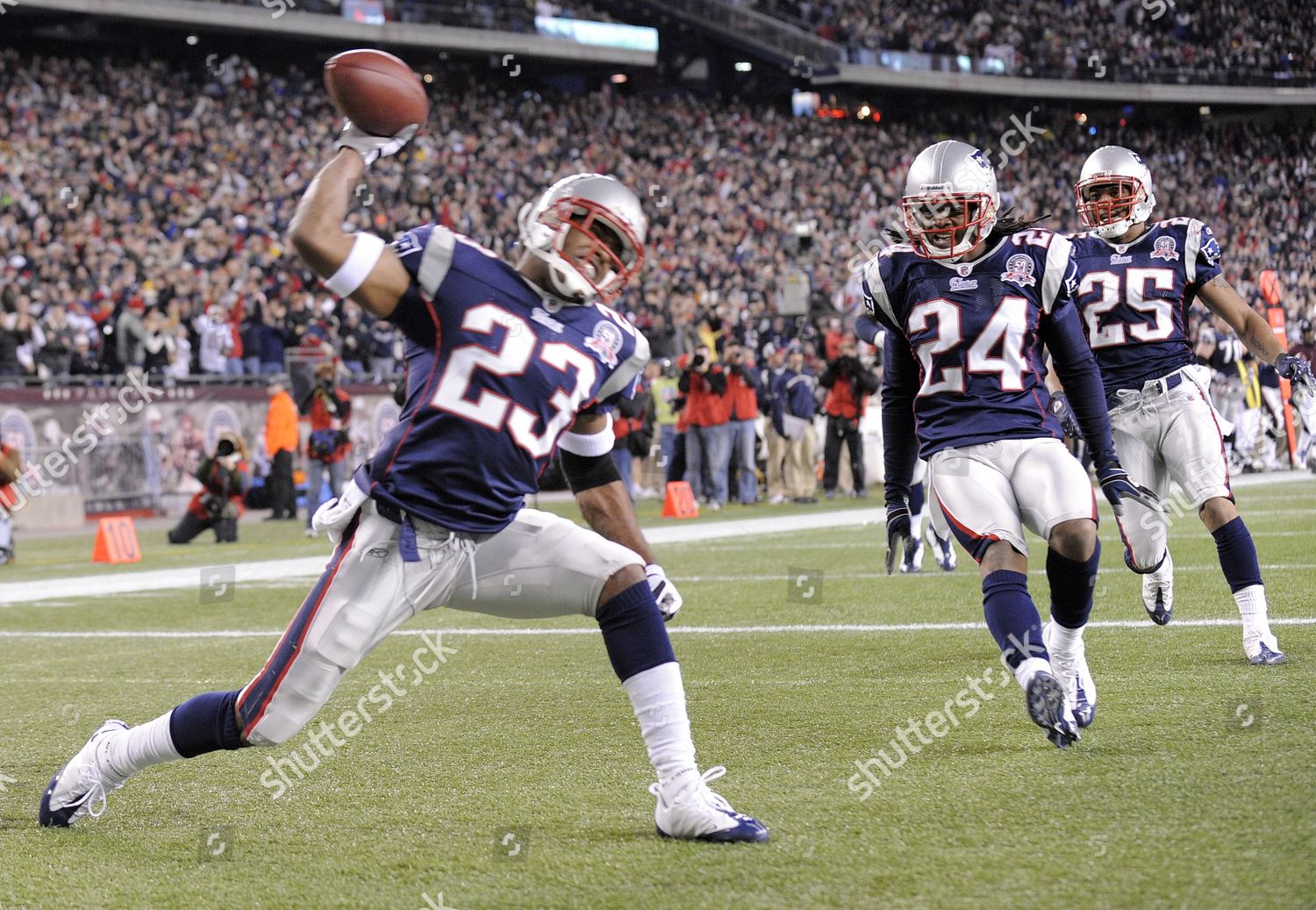 New England Patriots Cornerback Leigh Bodden Editorial Stock Photo