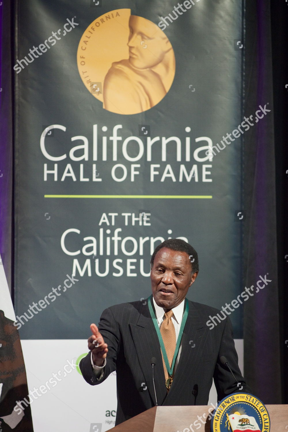 California Hall Fame Inductee Special Olympics Editorial Stock Photo