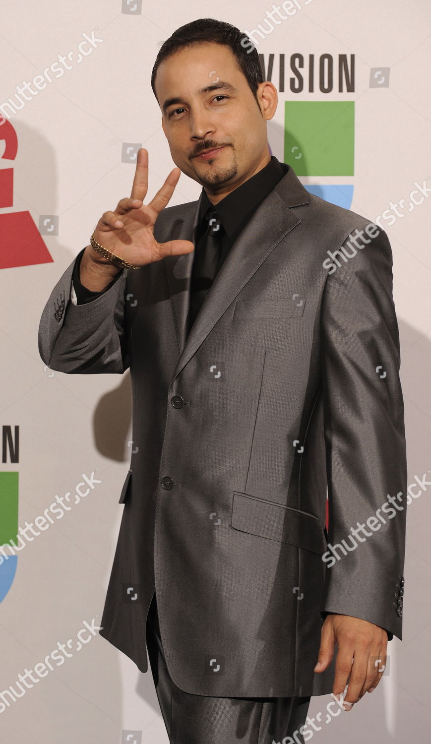Presenter Mexican Singer German Montero Poses Editorial Stock Photo ...