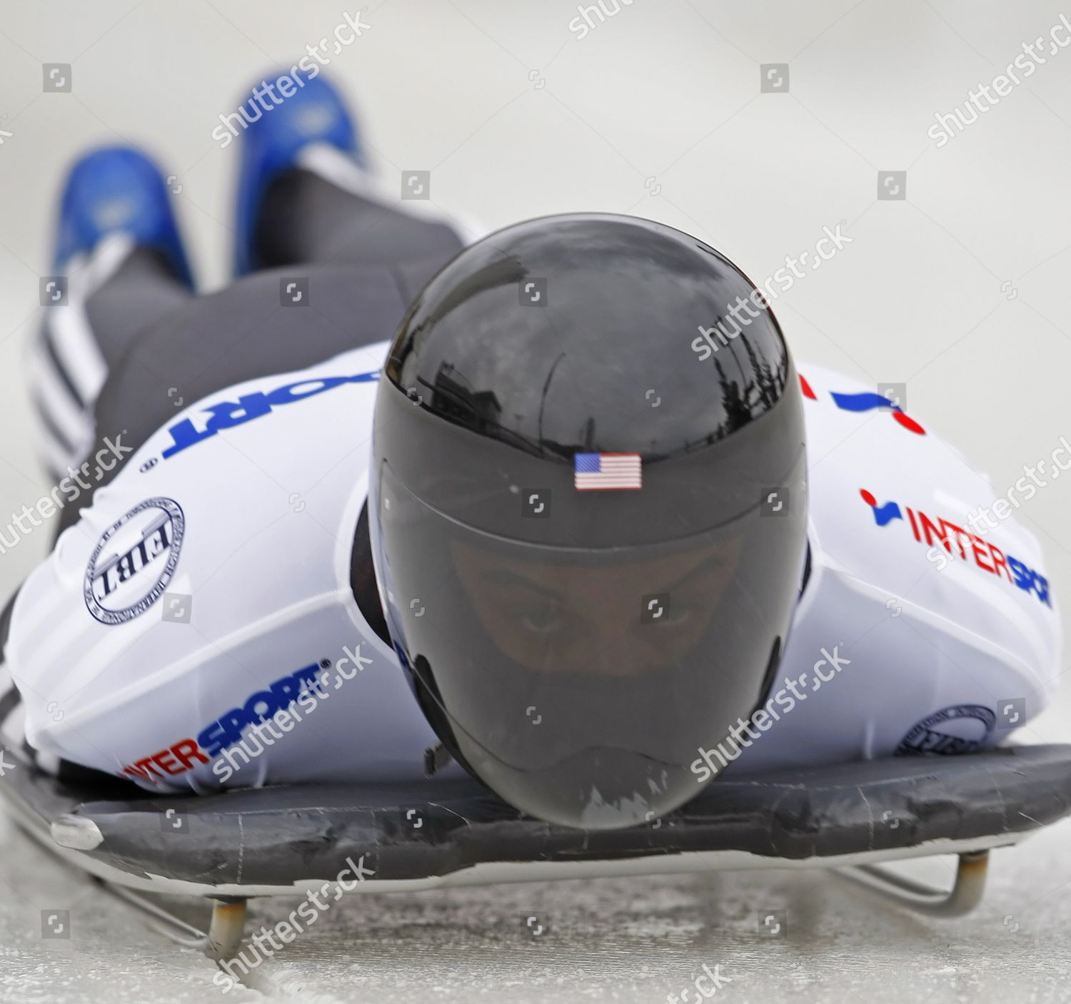 Usas Eric Bernotas Competes Mens Skeleton Editorial Stock Photo Stock
