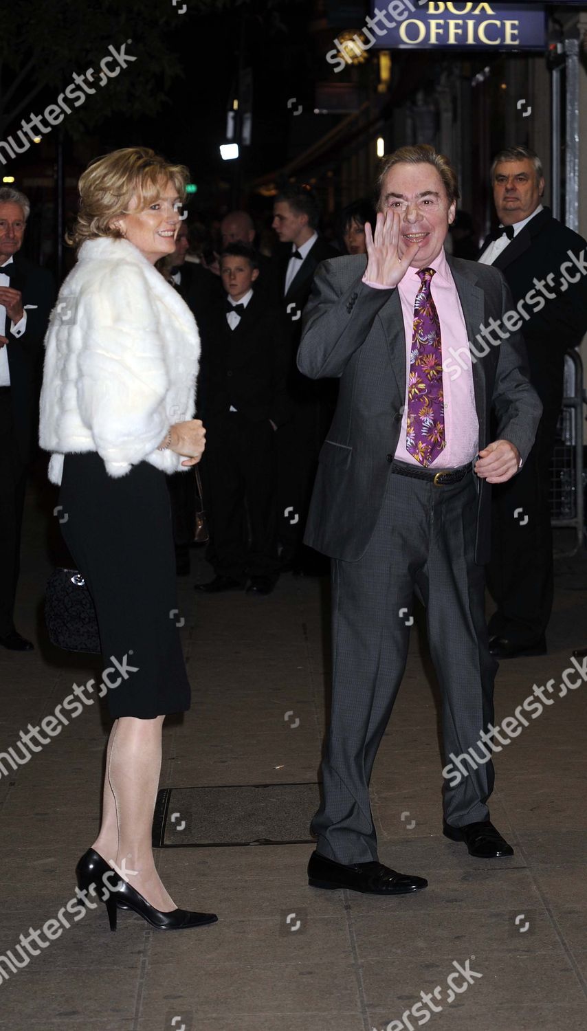 Sir Andrew Lloyd Webber Wife Madeleine Editorial Stock Photo - Stock