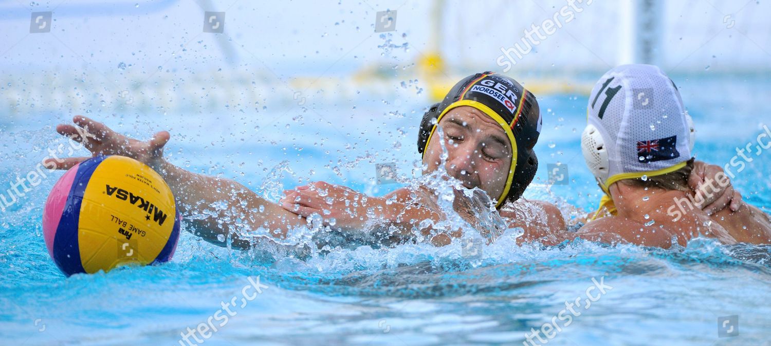 Marko Savic L Germany Fights Ball Editorial Stock Photo Stock Image