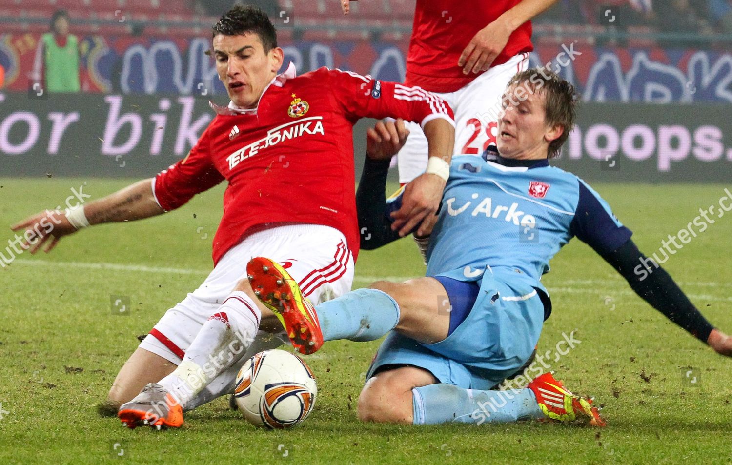 Wisla Krakows Gordan Bunoza L Vies Editorial Stock Photo Stock Image