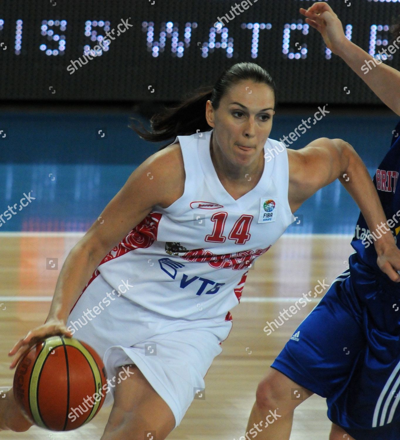Svetlana Abrosimova Russia Action During Match Editorial Stock Photo ...