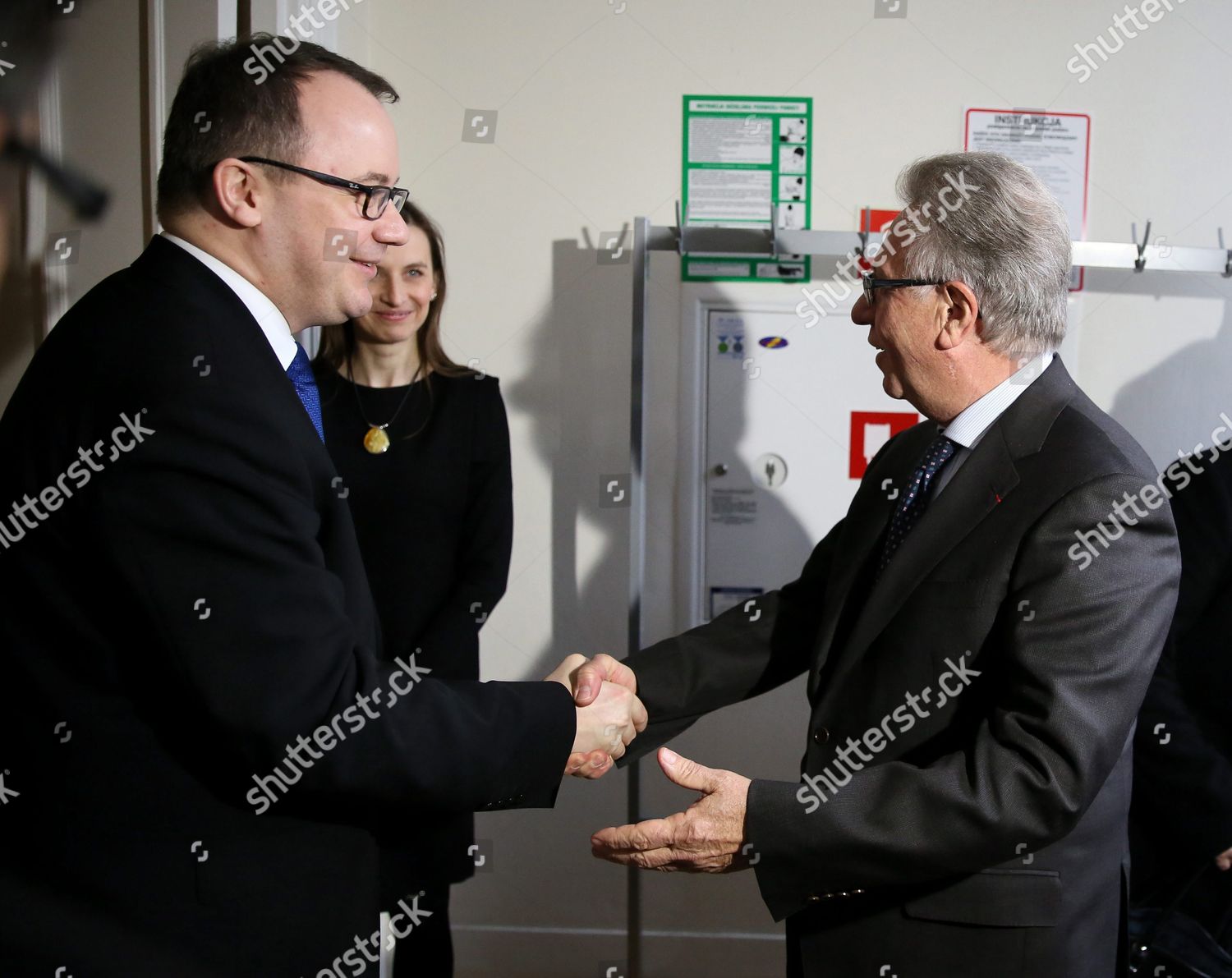 Polish Ombudsman Adam Bodnar L Welcomes Editorial Stock Photo - Stock 