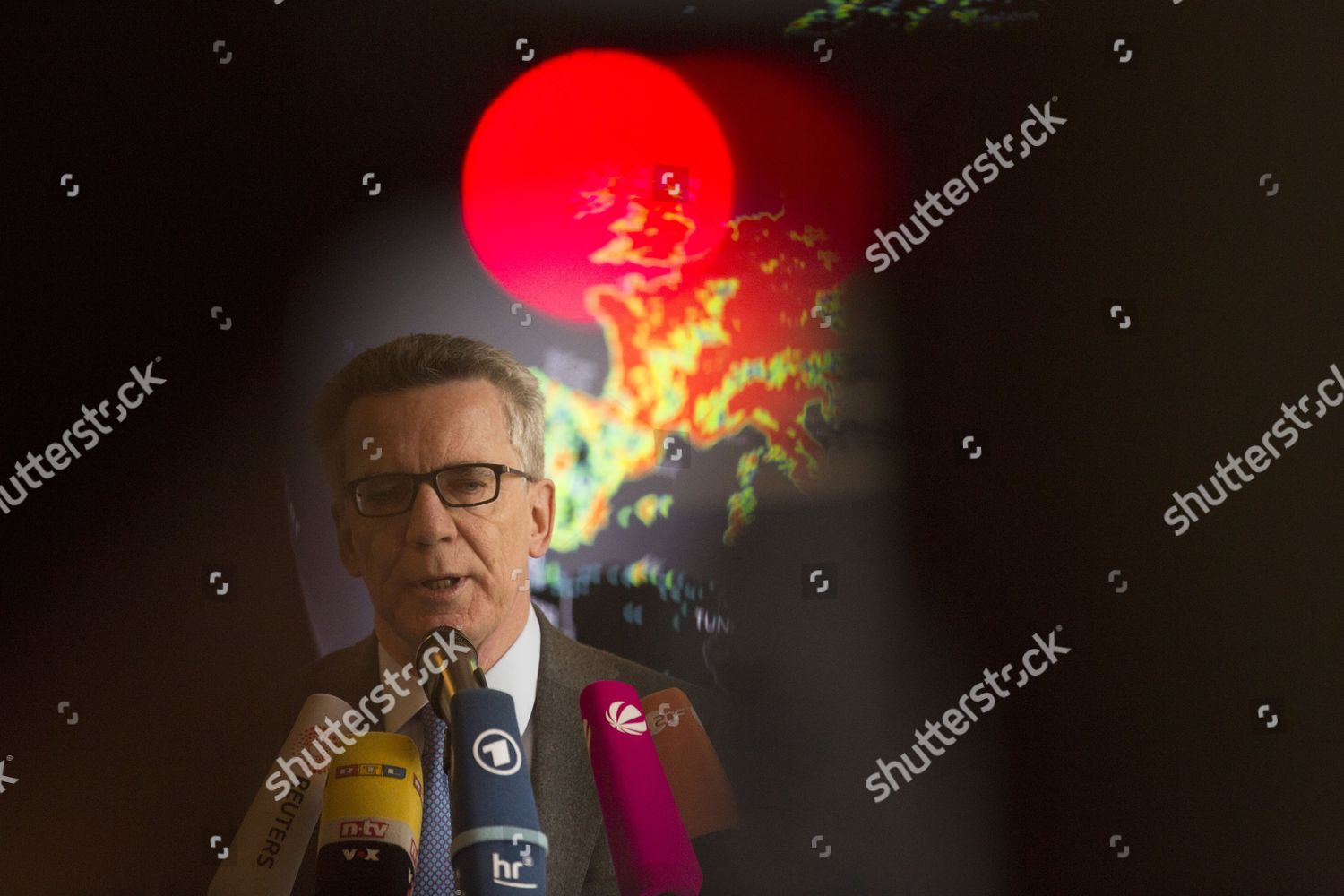 Thomas De Maiziere Editorial Stock Photo Stock Image Shutterstock