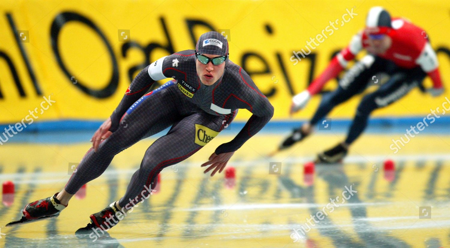 Jeremy Wotherspoon Canada Competes Erben Wennemars Editorial Stock