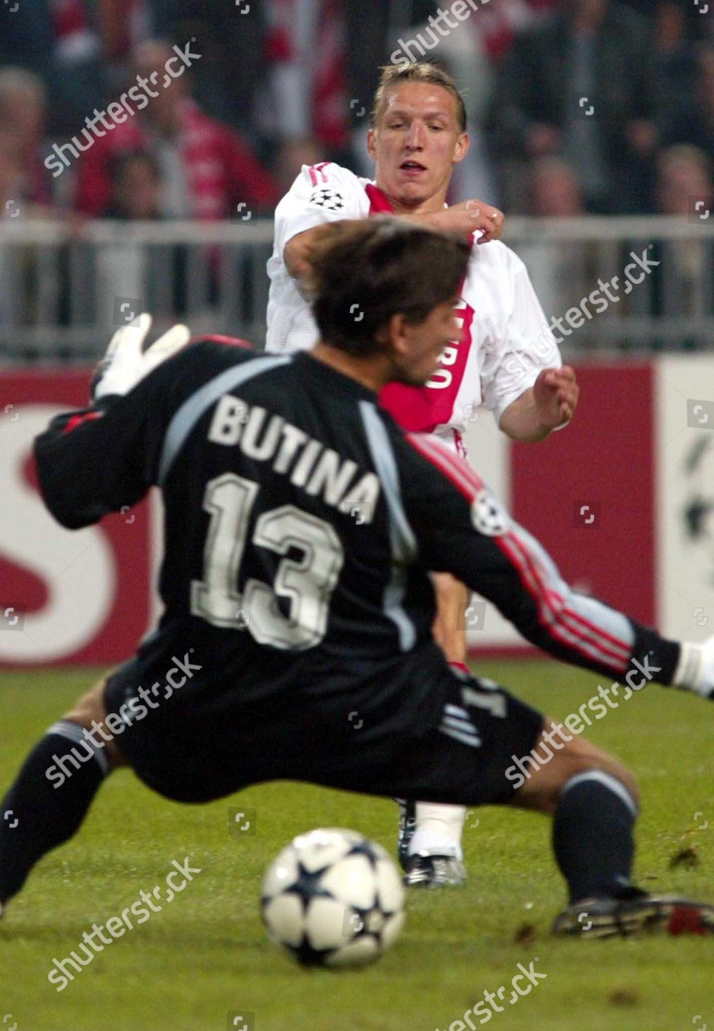 Wesley Sonck Behind Scores Past Brugge Editorial Stock Photo Stock