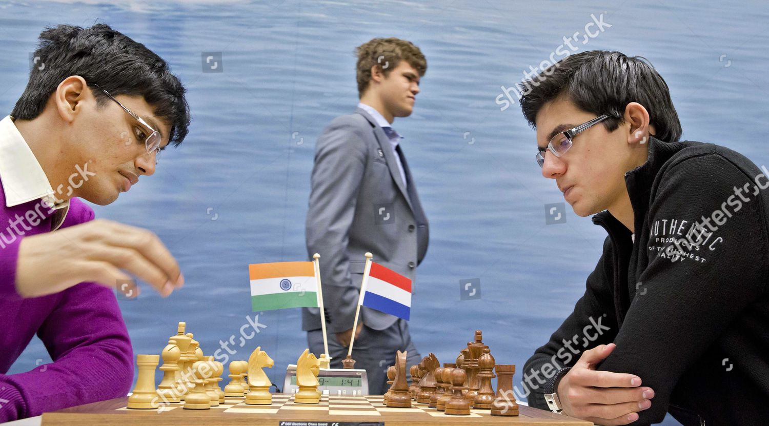 Dutch Chess Player Anish Giri R Editorial Stock Photo - Stock Image