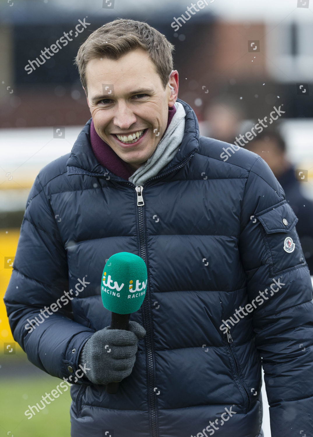 Itv Racing Presenter Ollie Bell Betfair Editorial Stock Photo Stock