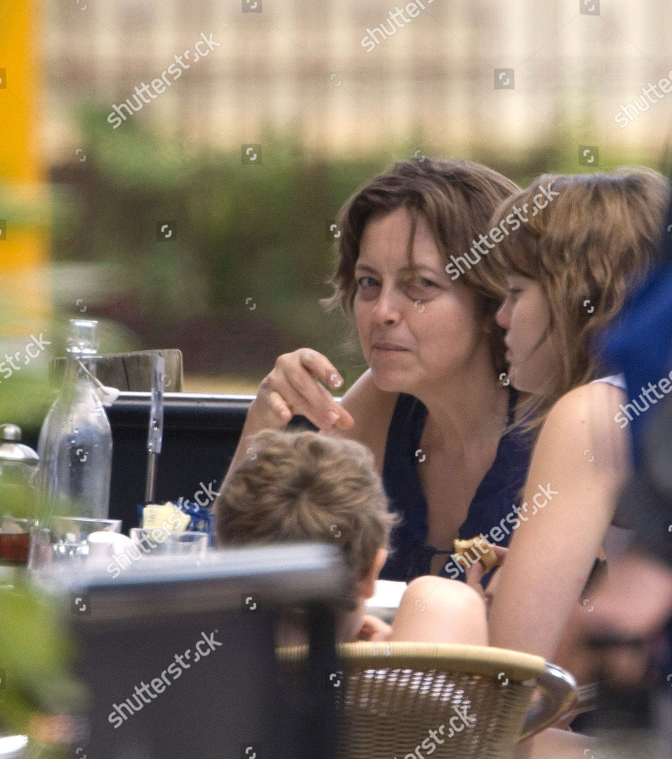 Greta Scacchi Daughter Leila Son Matteo Editorial Stock Photo - Stock