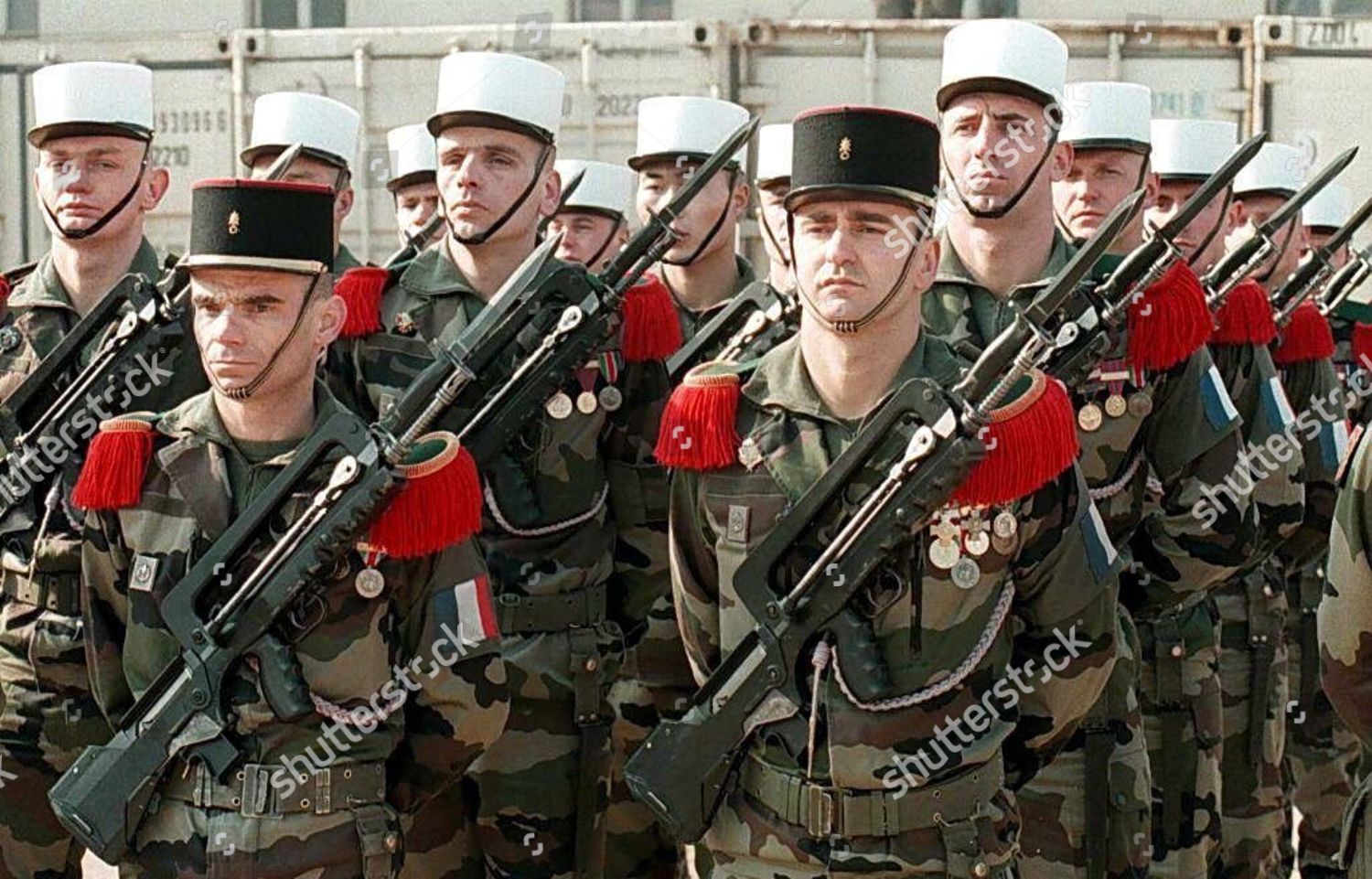 Sarajevo Bosnia Hercegovina French Soldiers Nato Editorial Stock Photo ...